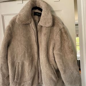 Oversized Teddy Coat
